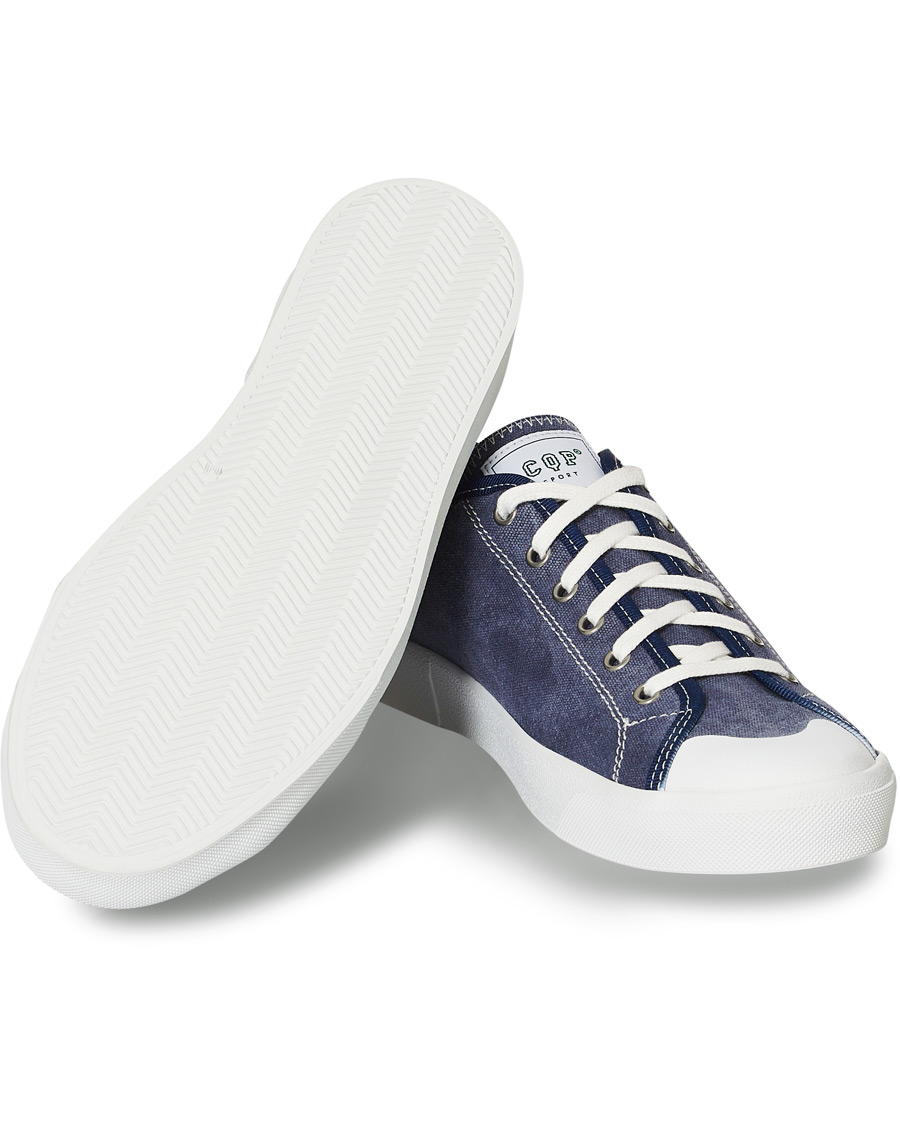 Homme | C.QP Clava Canvas Sneaker Indigo | CQP | C.QP Clava Canvas Sneaker Indigo