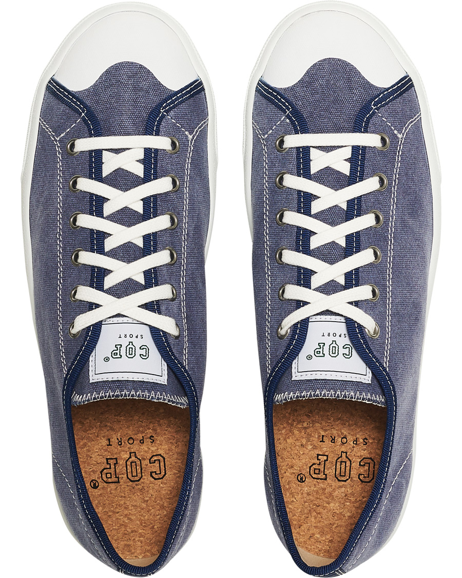Homme | C.QP Clava Canvas Sneaker Indigo | CQP | C.QP Clava Canvas Sneaker Indigo