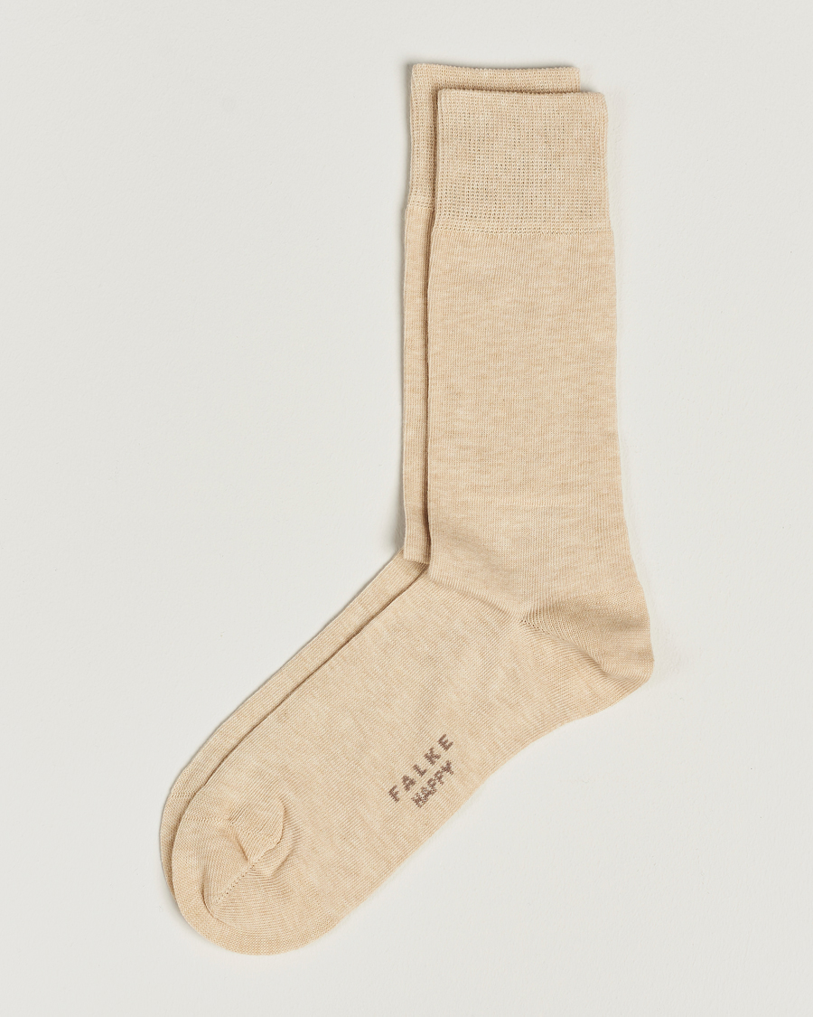 Homme | Sous-Vêtements Et Chaussettes | Falke | Happy 2-Pack Cotton Socks Sand