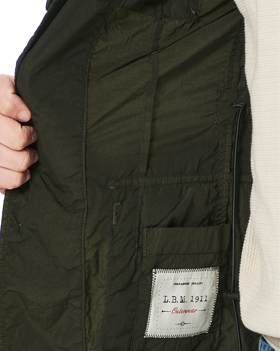 Homme | Manteaux Et Vestes | L.B.M. 1911 | Garment Dyed Nylon Field Jacket Olive