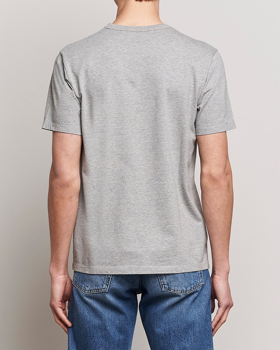 Homme | T-shirts | Maison Kitsuné | Fox Head Tee Grey Melange