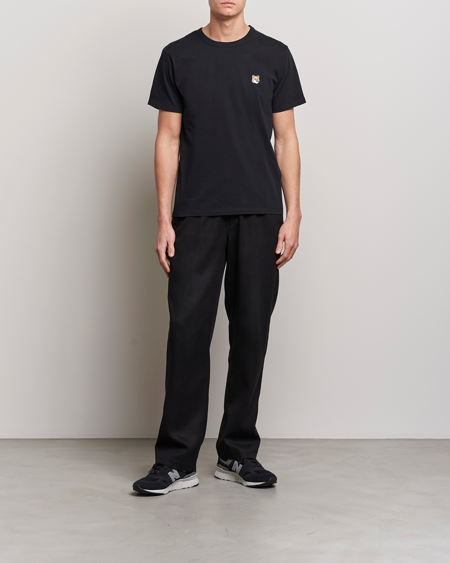 Homme | T-shirts | Maison Kitsuné | Fox Head T-Shirt Black
