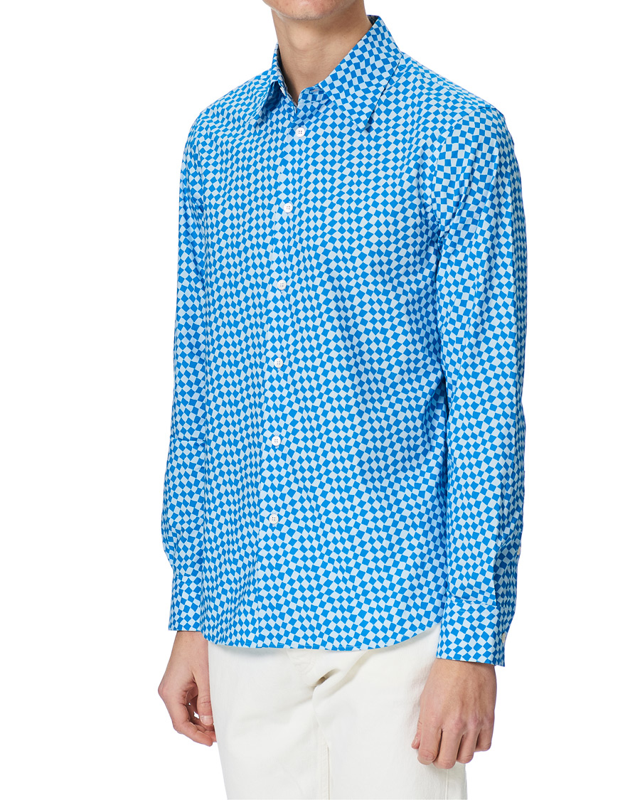Homme | Chemises | Marni | Rhombus Print Shirt Blue