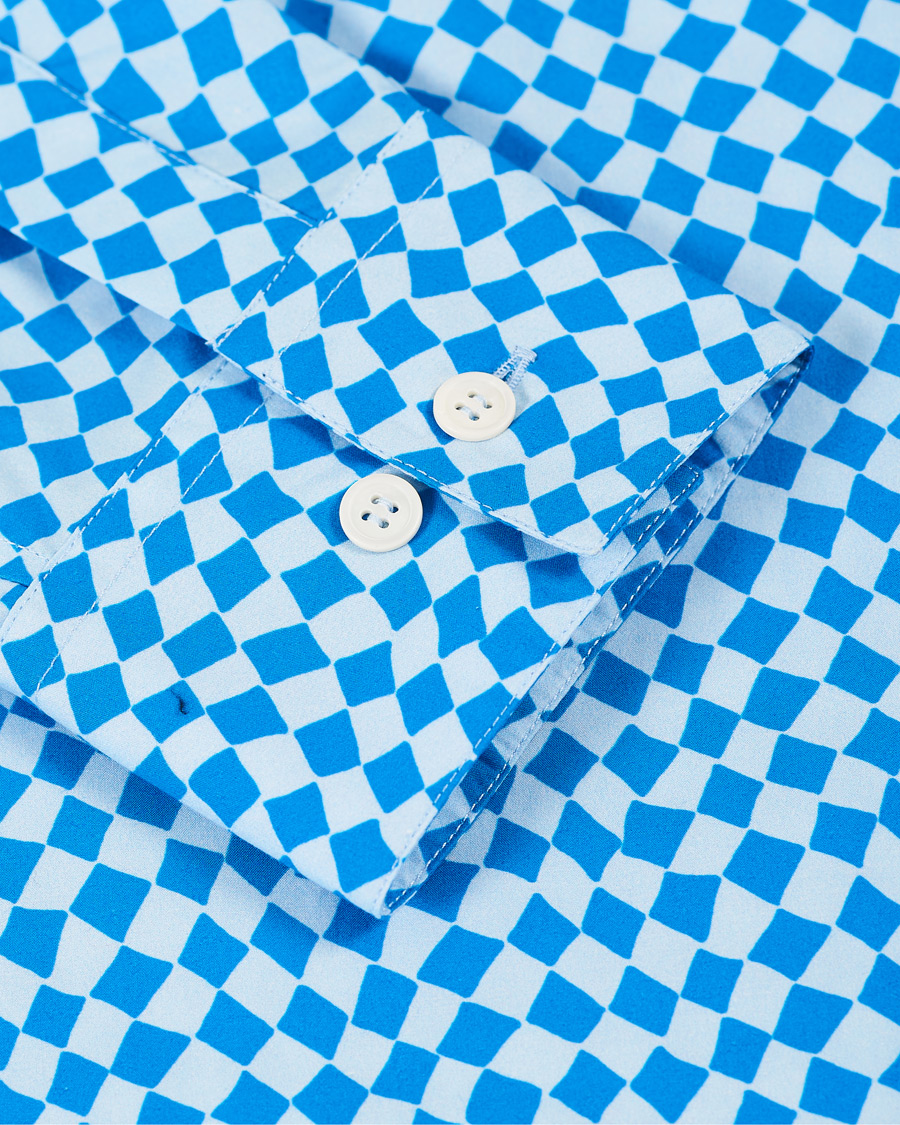 Homme | Chemises | Marni | Rhombus Print Shirt Blue