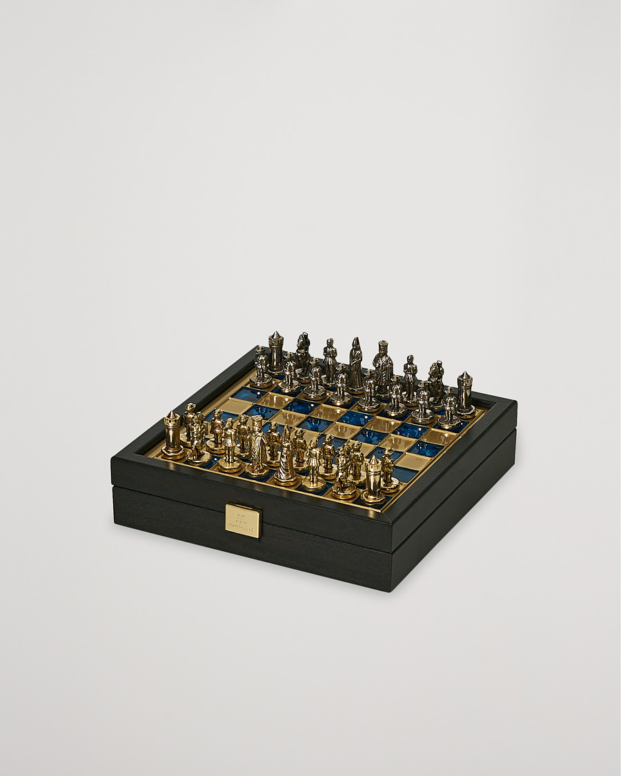 Homme | Jeux | Manopoulos | Byzantine Empire Chess Set Blue
