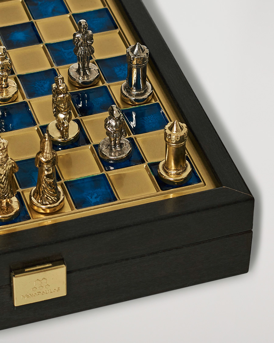 Homme | Jeux | Manopoulos | Byzantine Empire Chess Set Blue