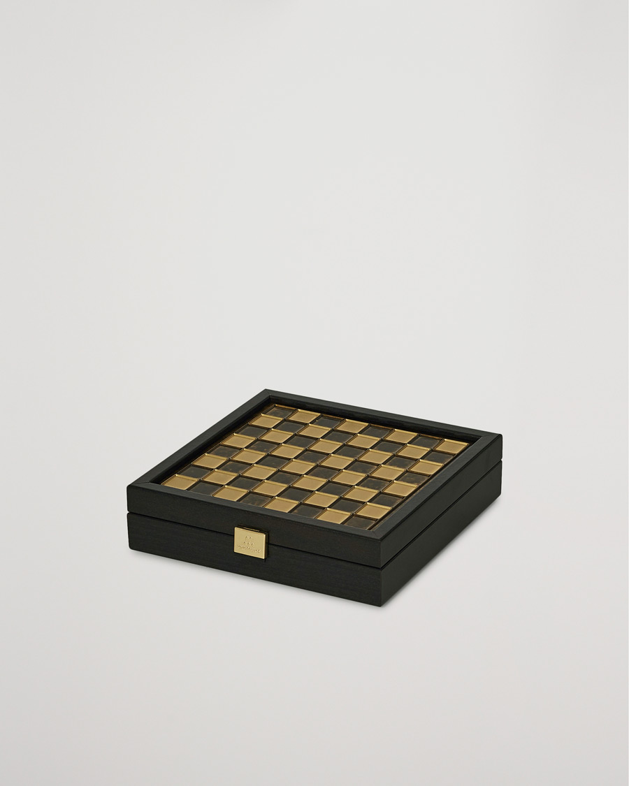 Homme | Style De Vie | Manopoulos | Byzantine Empire Chess Set Brown