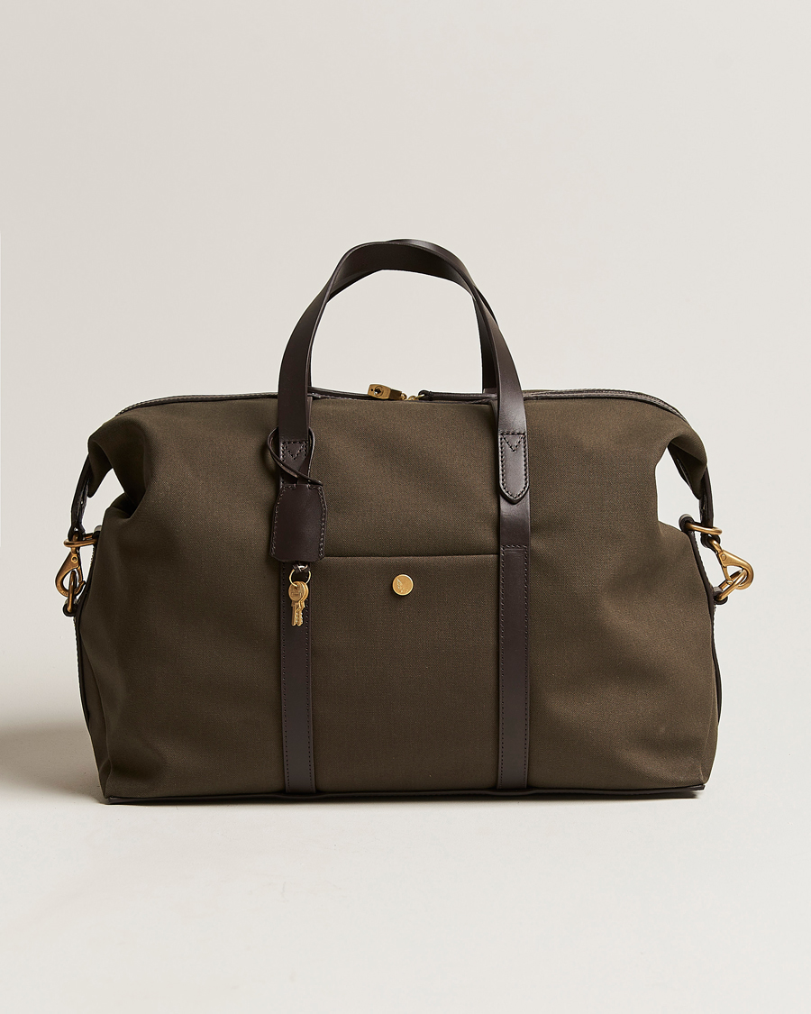 Homme | Sacs | Mismo | MismoM/S Avail 48h Nylon WeekendbagArmy/Dark Brown