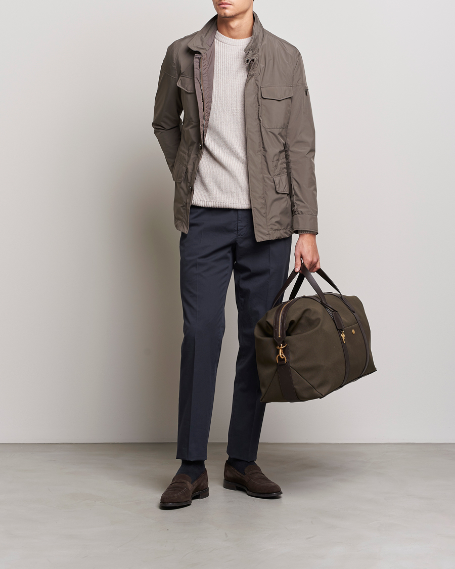 Homme | Sacs | Mismo | MismoM/S Avail 48h Nylon WeekendbagArmy/Dark Brown