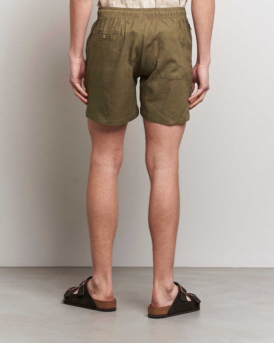 Homme | Shorts | OAS | Linen Shorts Army