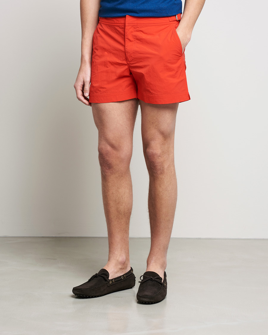 Homme | Maillot de bain exclusif | Orlebar Brown | Setter II Short Length Swim Shorts Rescue Red