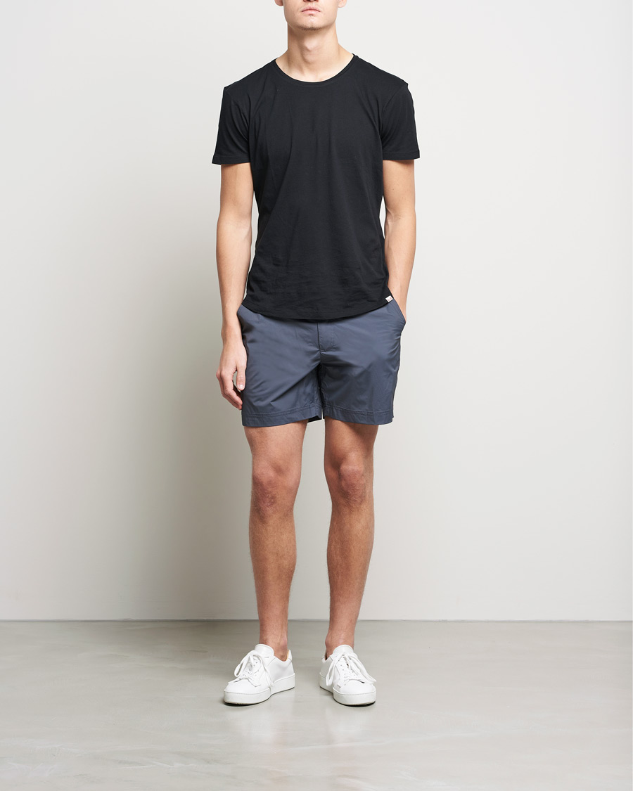 Homme | Orlebar Brown Bulldog Sport Swim Shorts Ebony | Orlebar Brown | Bulldog Sport Swim Shorts Ebony
