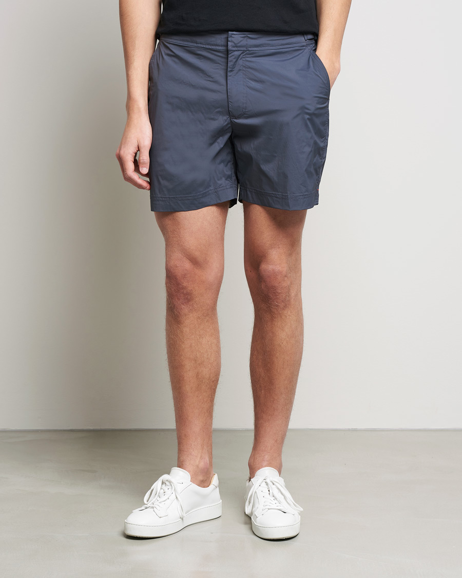 Homme | Orlebar Brown Bulldog Sport Swim Shorts Ebony | Orlebar Brown | Bulldog Sport Swim Shorts Ebony