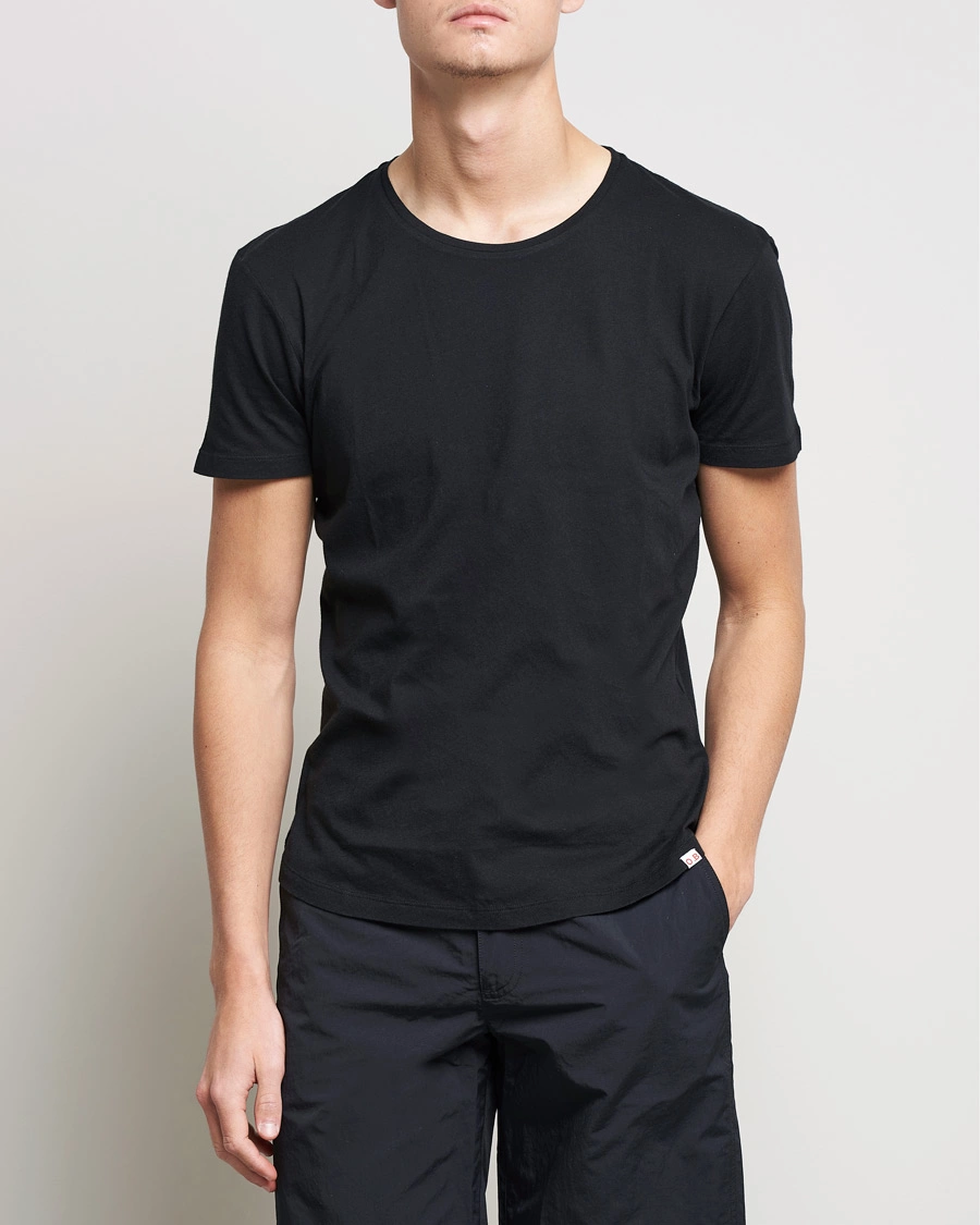 Homme | Sections | Orlebar Brown | OB Crew Neck Tee Black