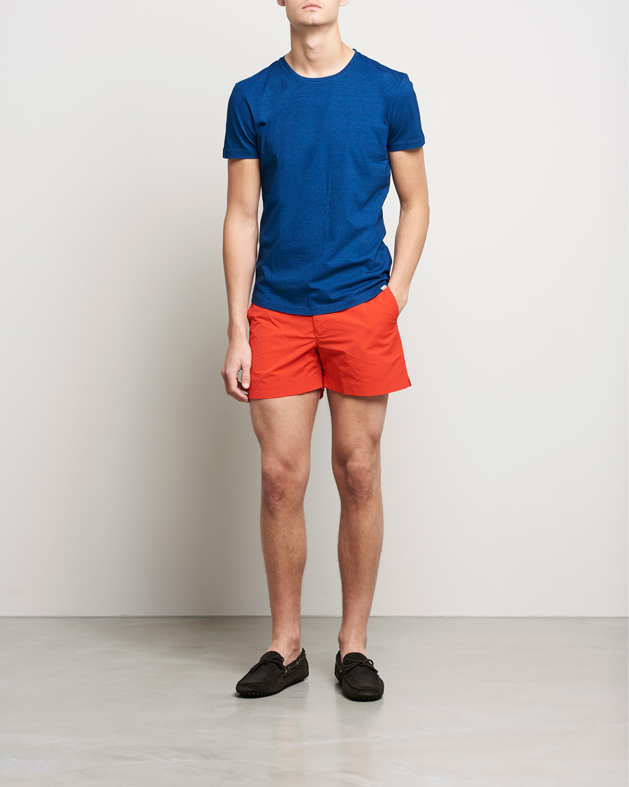 Homme | T-shirts | Orlebar Brown | OB Crew Neck Tee Denim Pigment