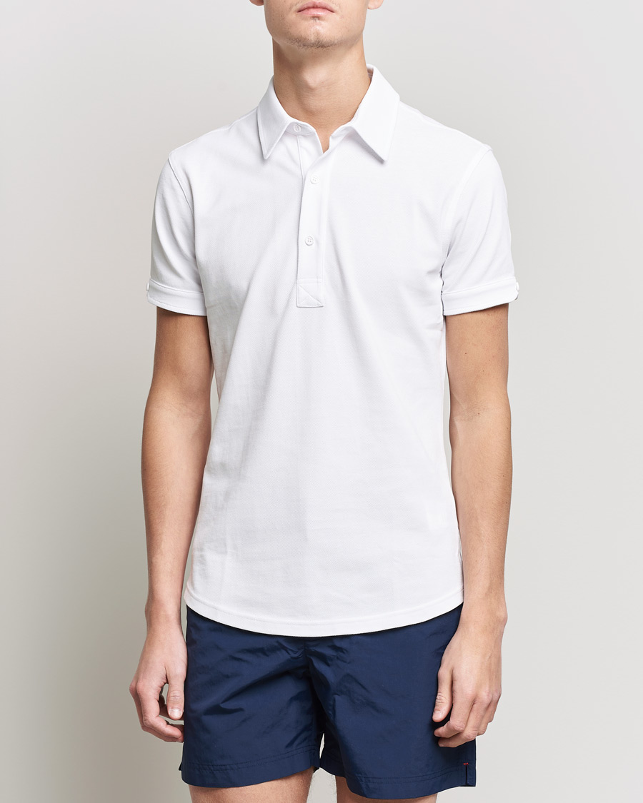 Homme |  | Orlebar Brown | Sebastian Tailored Cotton Polo White