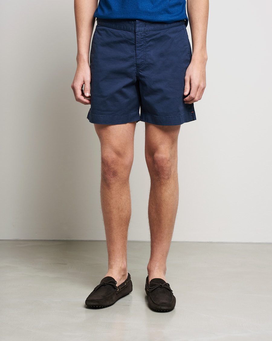 Homme | Shorts | Orlebar Brown | Bulldog Cotton Twill II Navy