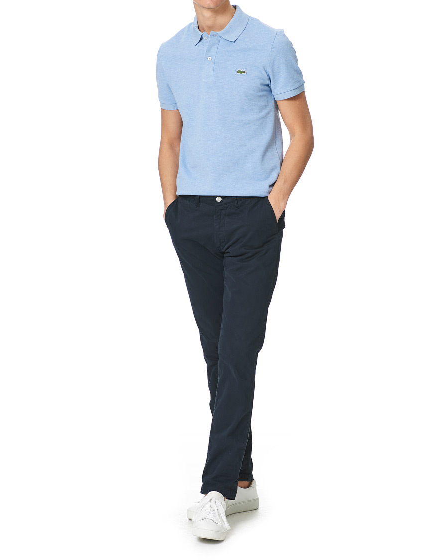 Homme | Polos | Lacoste | Slim Fit Polo Piké Cloudy Blue