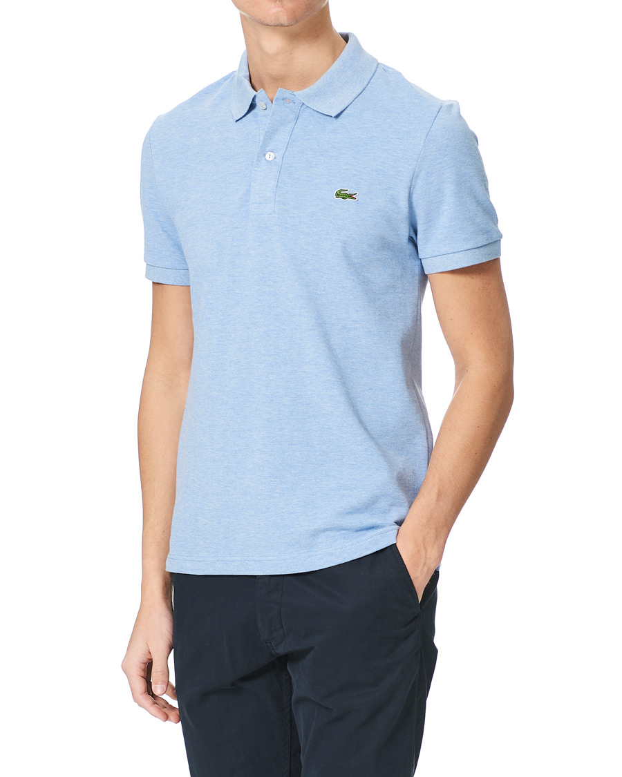 Homme | Polos | Lacoste | Slim Fit Polo Piké Cloudy Blue
