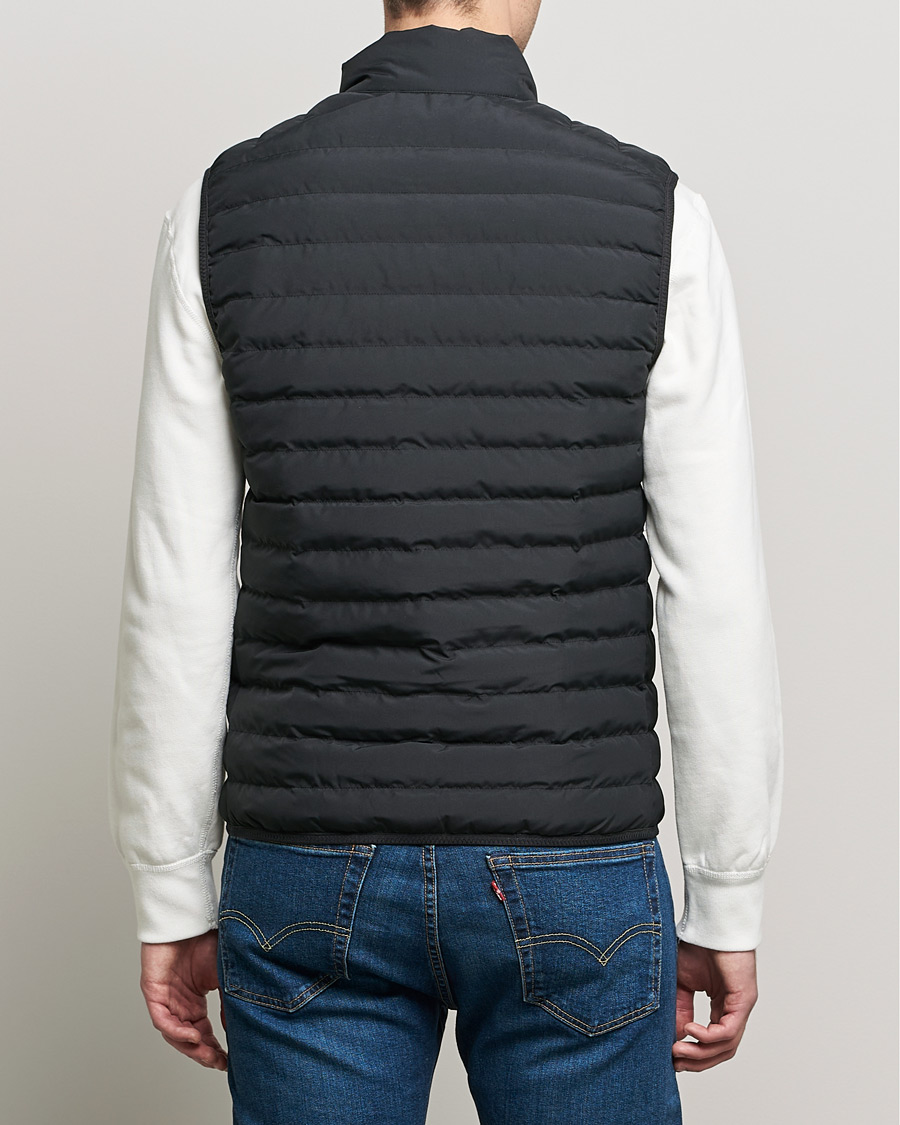 Homme | Gilets | Lacoste | Lightweight Water-Resistant Quilted Zip Vest Black