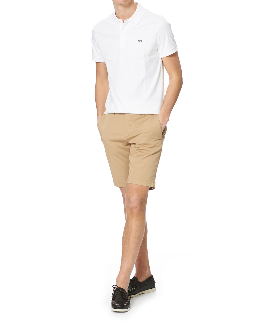 Homme | Shorts | Lacoste | Slim Fit Stretch Cotton Bermuda Shorts Viennese