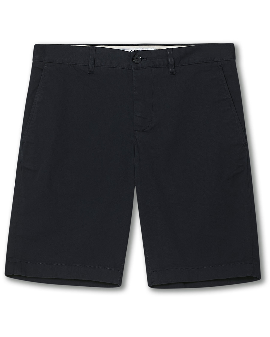 Homme | Shorts | Lacoste | Slim Fit Stretch Cotton Bermuda Shorts Navy Blue