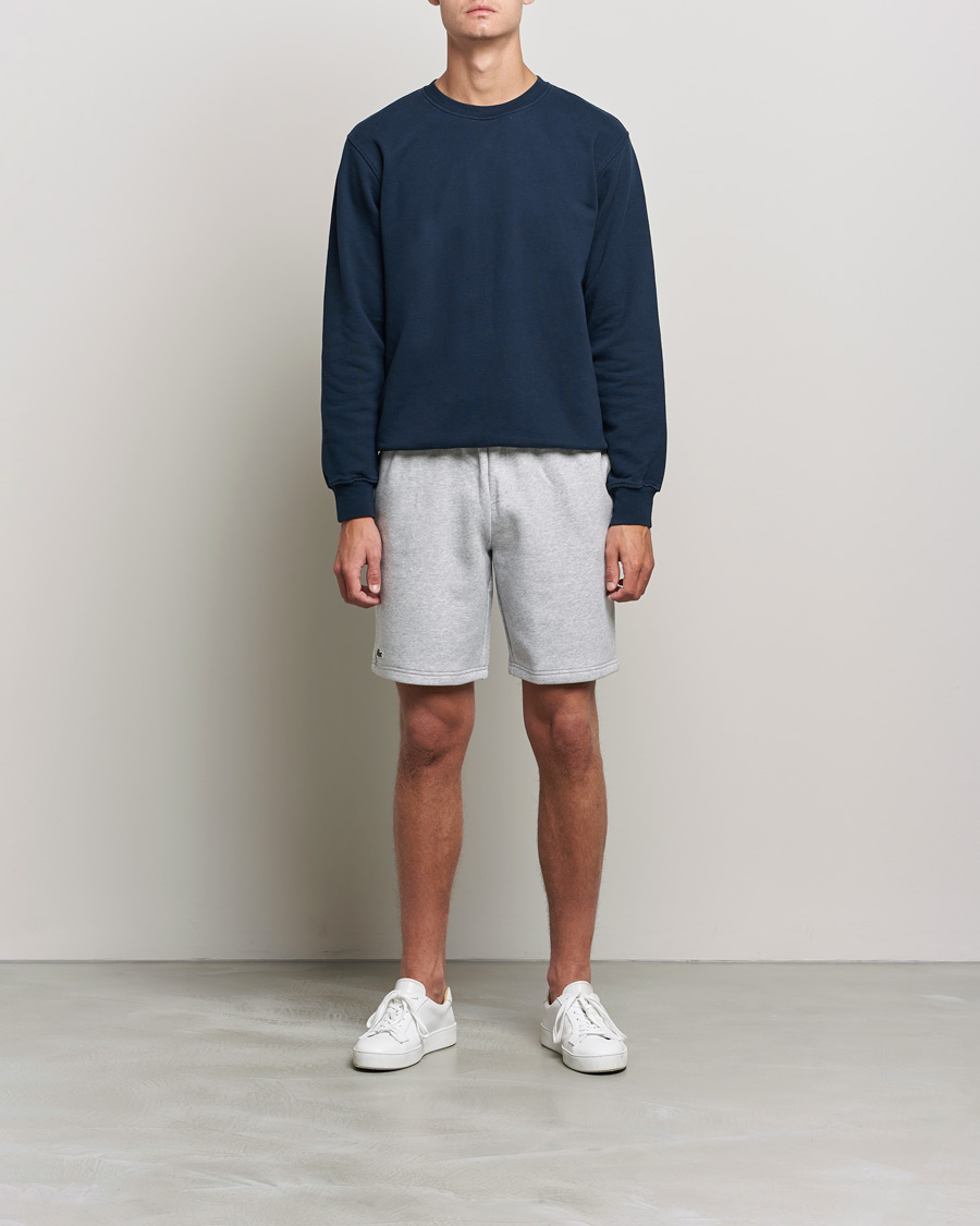 Homme | Shorts | Lacoste Sport | Tennis Fleece Shorts Silver Chine