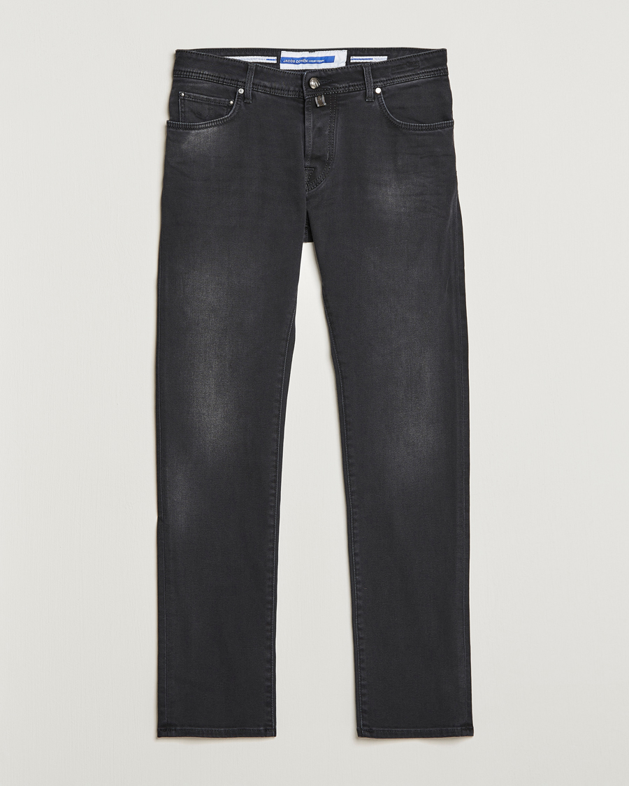 Homme | Jeans | Jacob Cohën | Nick 622 Slim Fit Stretch Jeans Black Dark Stone