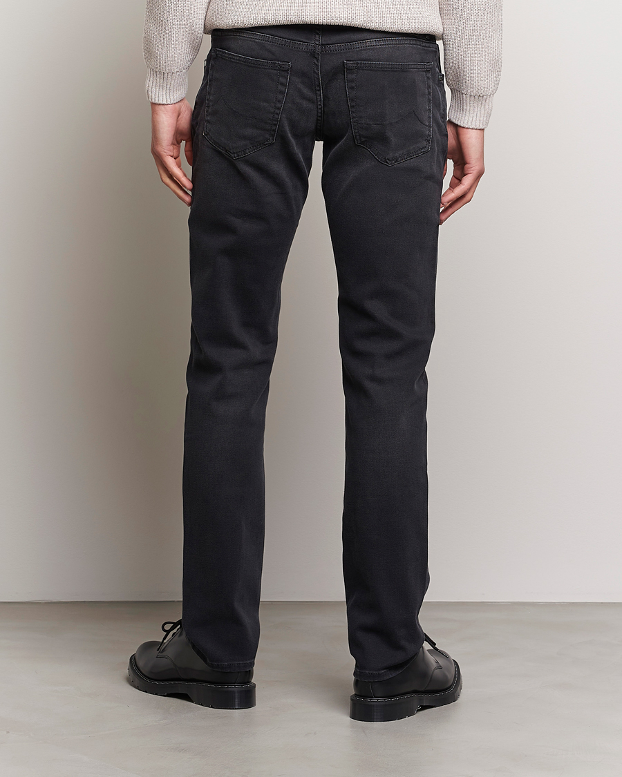 Homme | Jeans | Jacob Cohën | Nick 622 Slim Fit Stretch Jeans Black Dark Stone