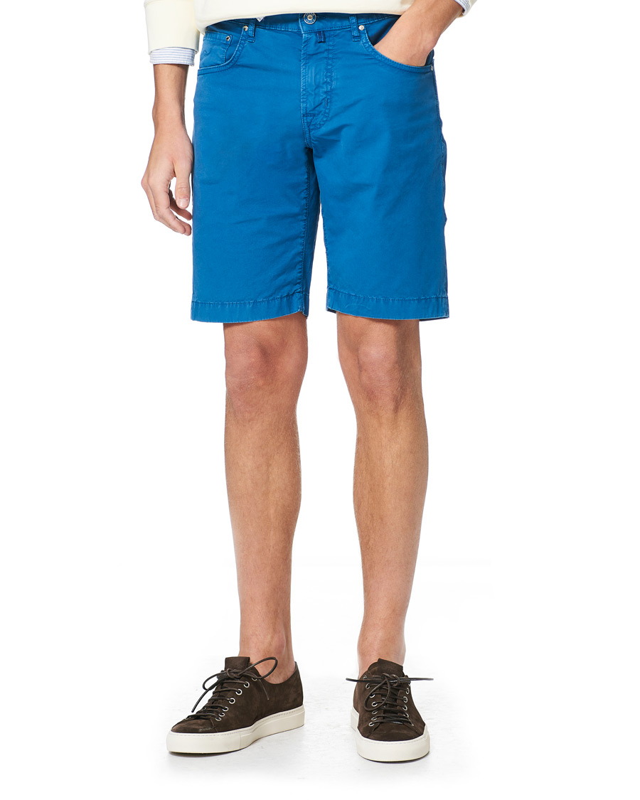 Homme | Shorts | Jacob Cohën | Nicolas Cotton Shorts Blue