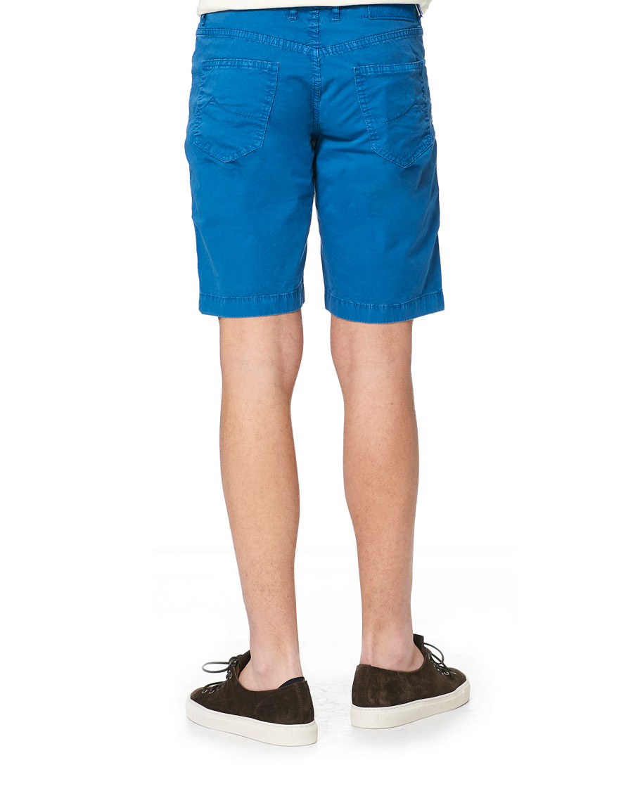Homme | Shorts | Jacob Cohën | Nicolas Cotton Shorts Blue