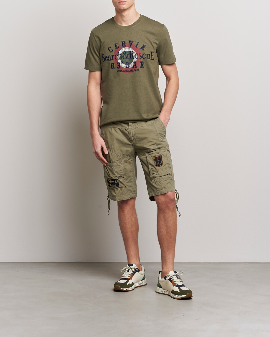 Homme | Shorts | Aeronautica Militare | Heritage Bermuda Shorts Green