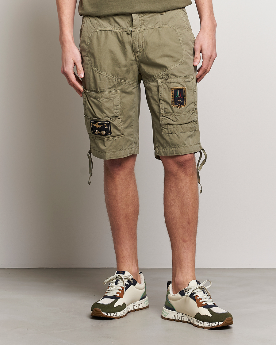 Homme | Soldes -30% | Aeronautica Militare | Heritage Bermuda Shorts Green