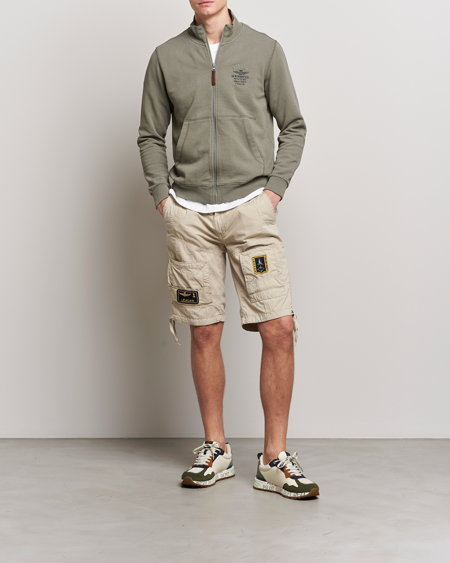 Homme | Shorts | Aeronautica Militare | 7AMH Heritage Bermuda Shorts Sand