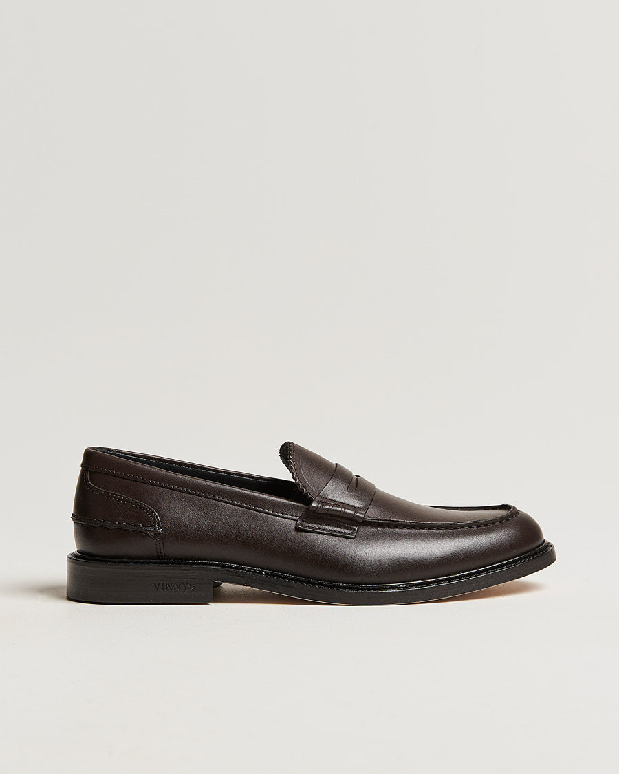 Homme | VINNY's Townee Penny Loafer Dark Brown | VINNY's | Townee Penny Loafer Dark Brown