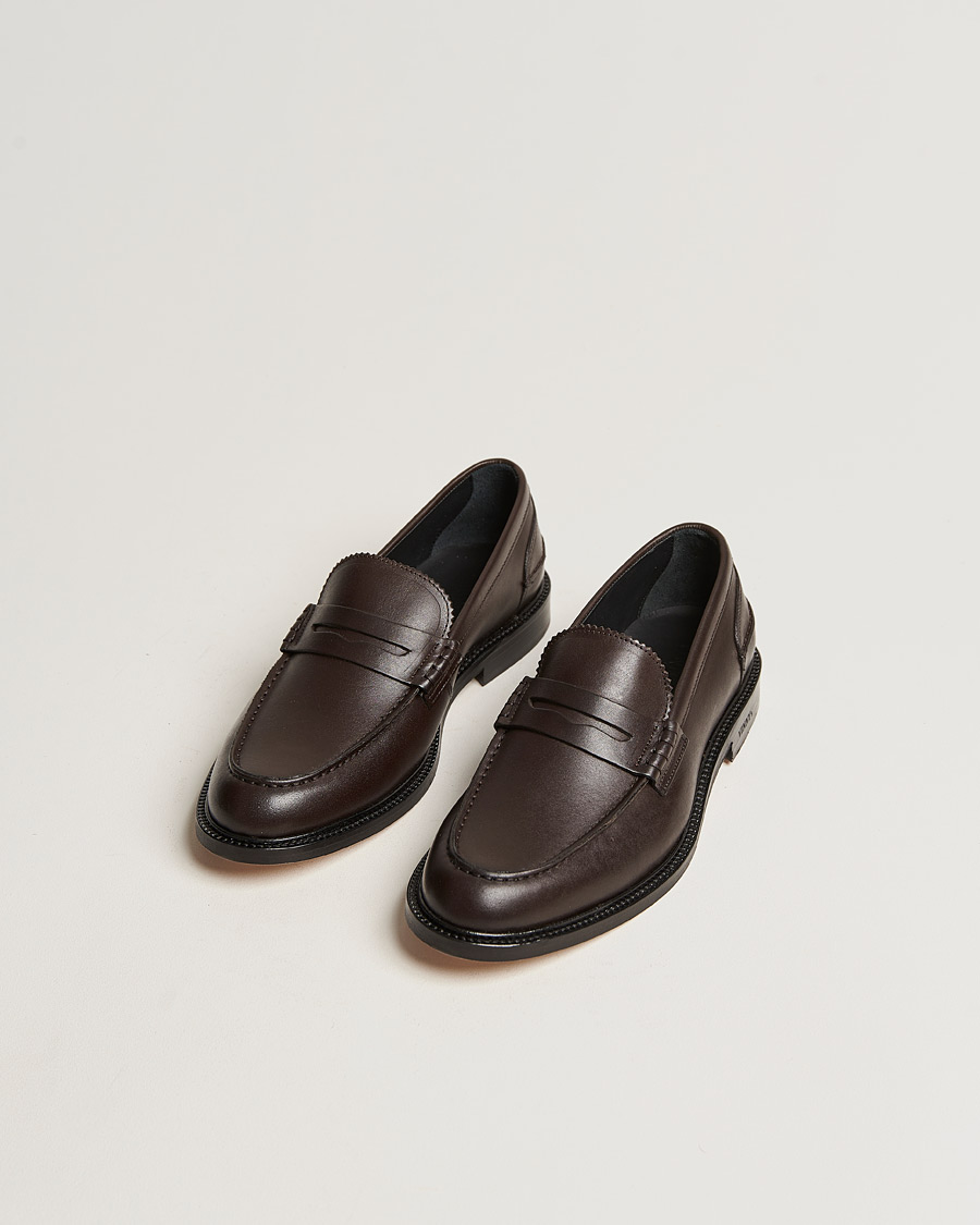 Homme | VINNY's Townee Penny Loafer Dark Brown | VINNY's | Townee Penny Loafer Dark Brown