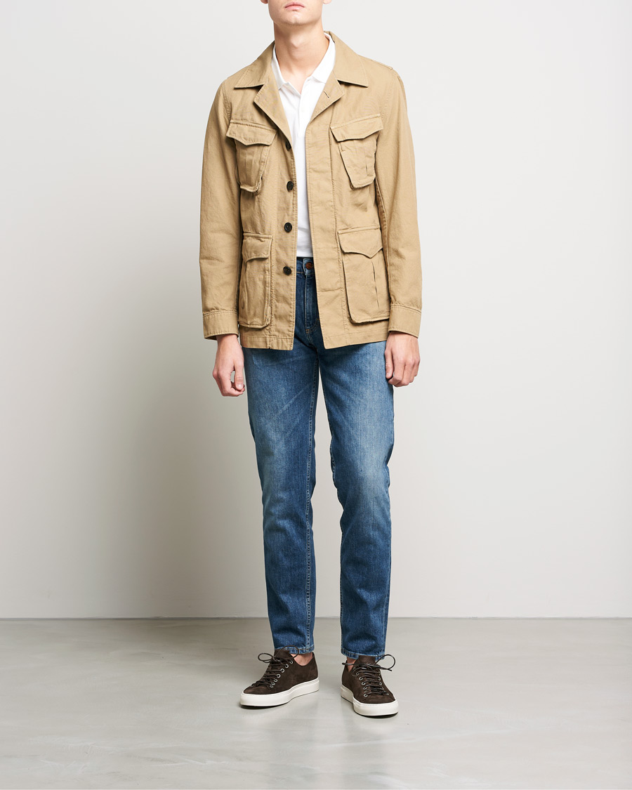 Homme | Jeans | Oscar Jacobson | Albert Cotton Stretch Jeans Vintage Wash