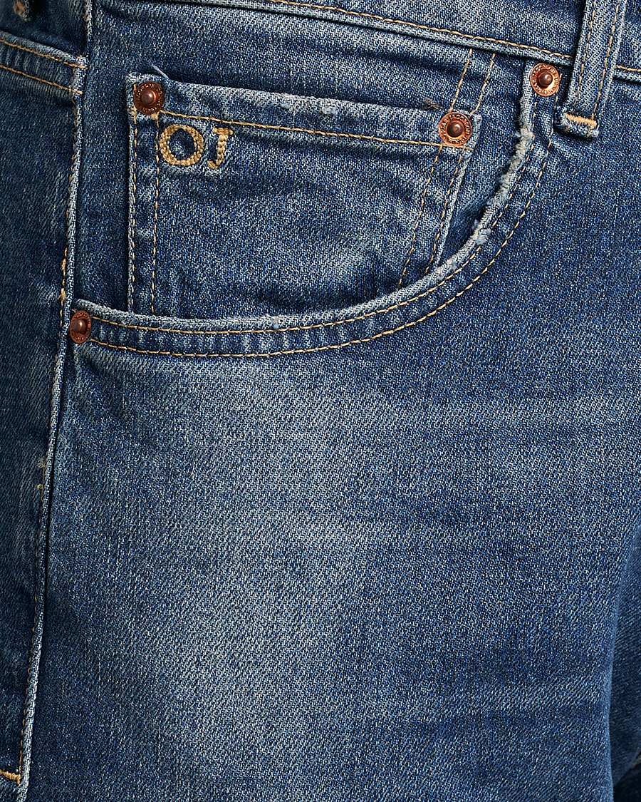 Homme | Jeans | Oscar Jacobson | Johan Straight Fit Cotton Stretch Jeans Vintage Wash