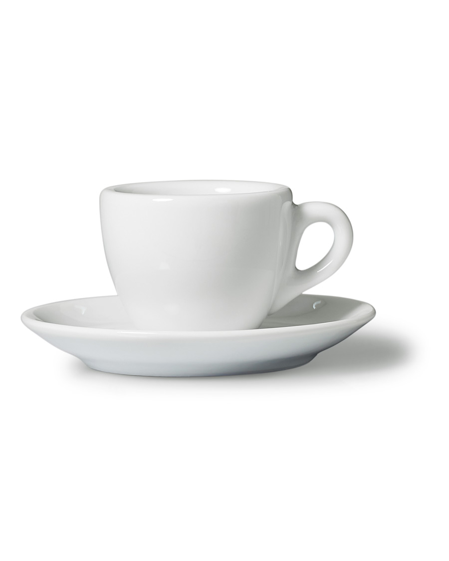 Homme | Café Kitsuné Espresso Cup & Saucer White | Café Kitsuné | Espresso Cup & Saucer White