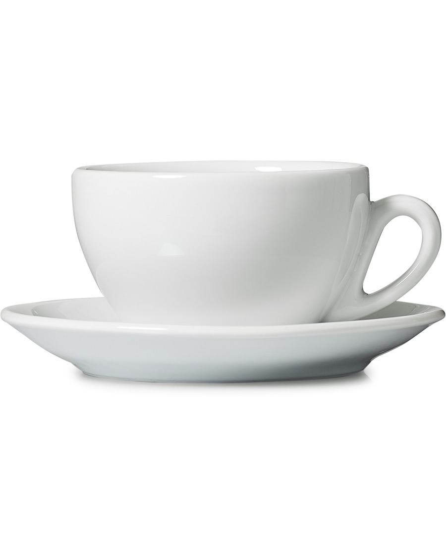 Homme | Café Kitsuné Coffee Cup & Saucer White | Café Kitsuné | Coffee Cup & Saucer White