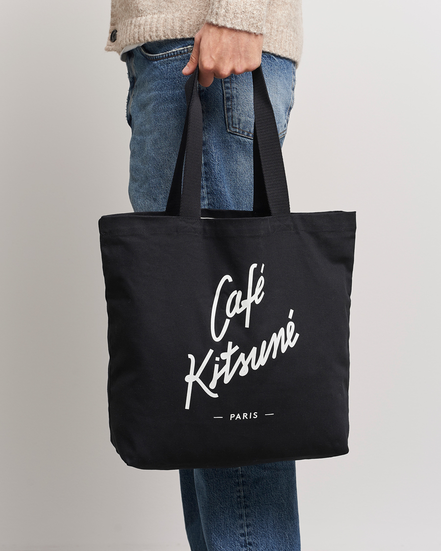 Homme | Maison Kitsuné | Café Kitsuné | Tote Bag Black
