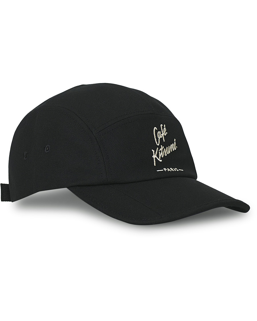 Homme | Café Kitsuné Crew Cap Black | Café Kitsuné | Crew Cap Black