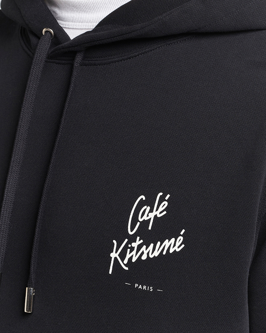 Homme | Pulls Et Tricots | Café Kitsuné | Crew Hoodie Black
