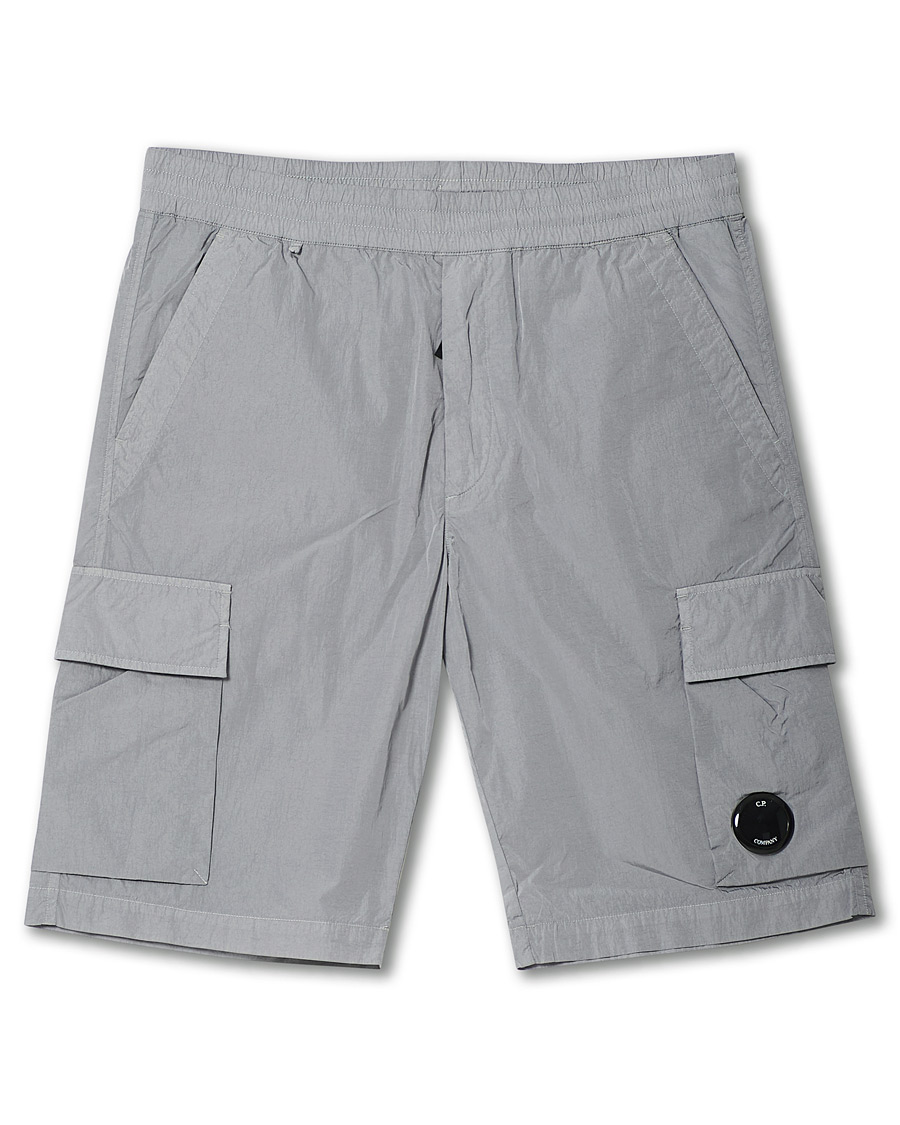 Homme | Shorts | C.P. Company | Chrome-R Drawstring Cargo Shorts Grey