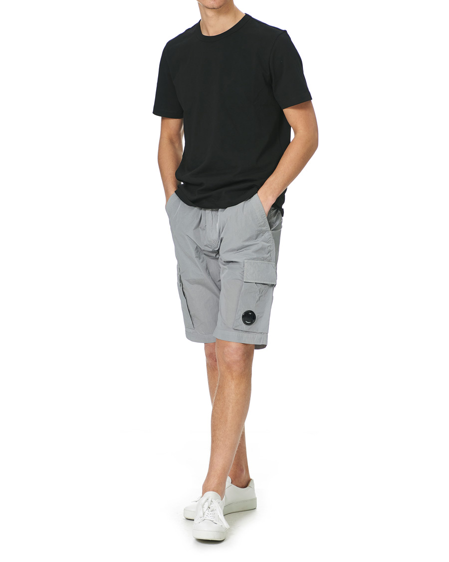 Homme | Shorts | C.P. Company | Chrome-R Drawstring Cargo Shorts Grey