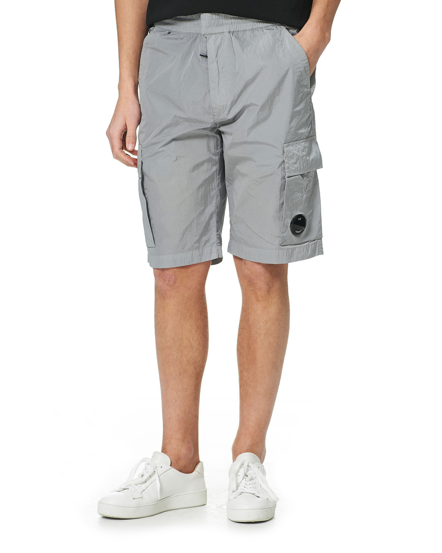 Homme | Shorts | C.P. Company | Chrome-R Drawstring Cargo Shorts Grey