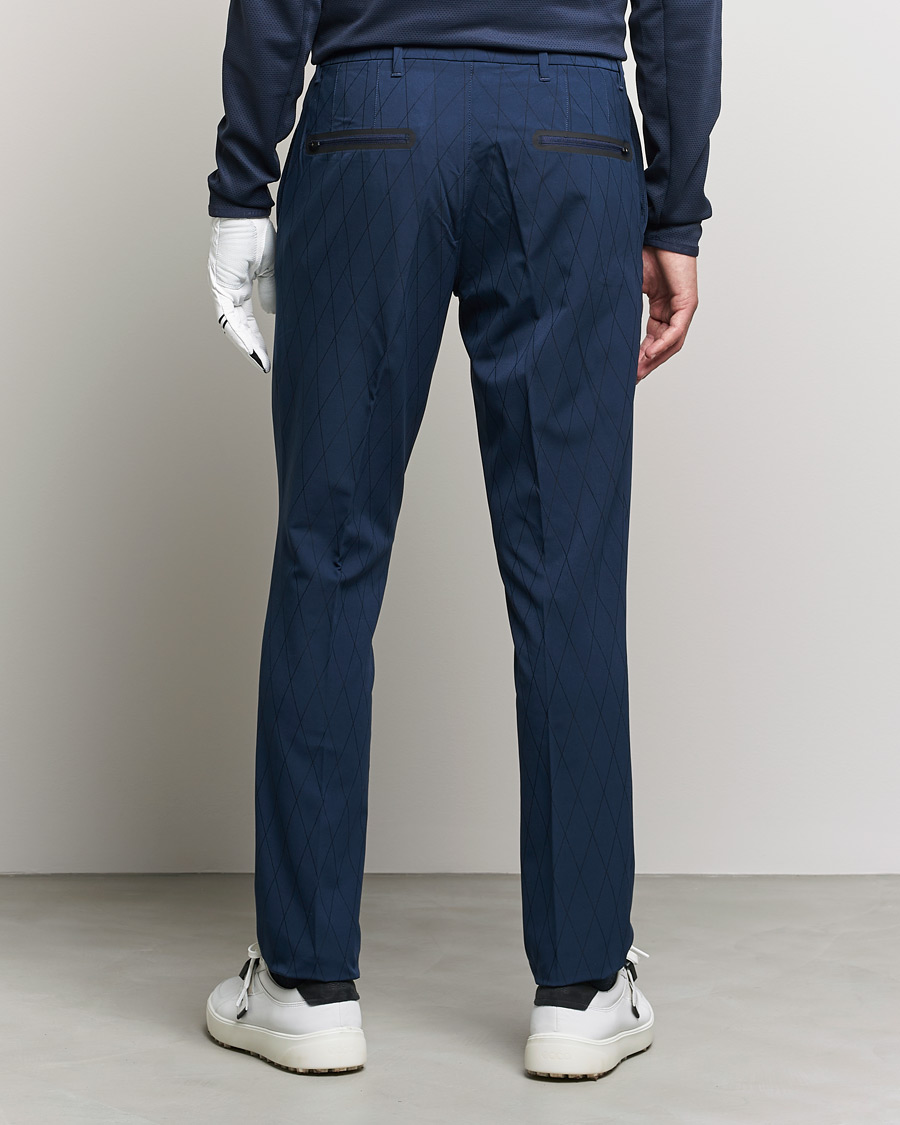 Homme | Pantalons | J.Lindeberg | Active Argyle Golf Pants Navy