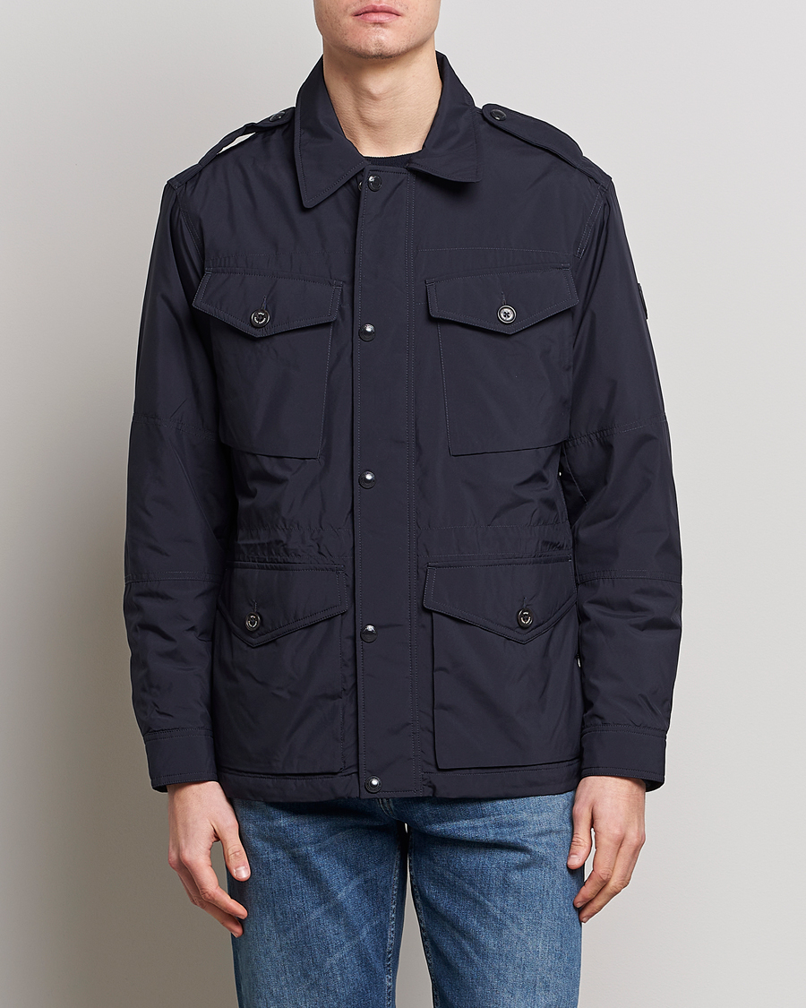 Men | Spring Jackets | Polo Ralph Lauren | Troops Lined Field Jacket Collection Navy