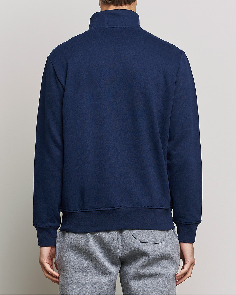 Homme | Pulls Et Tricots | Polo Ralph Lauren | Fleece Jersey Half Zip Cruise Navy