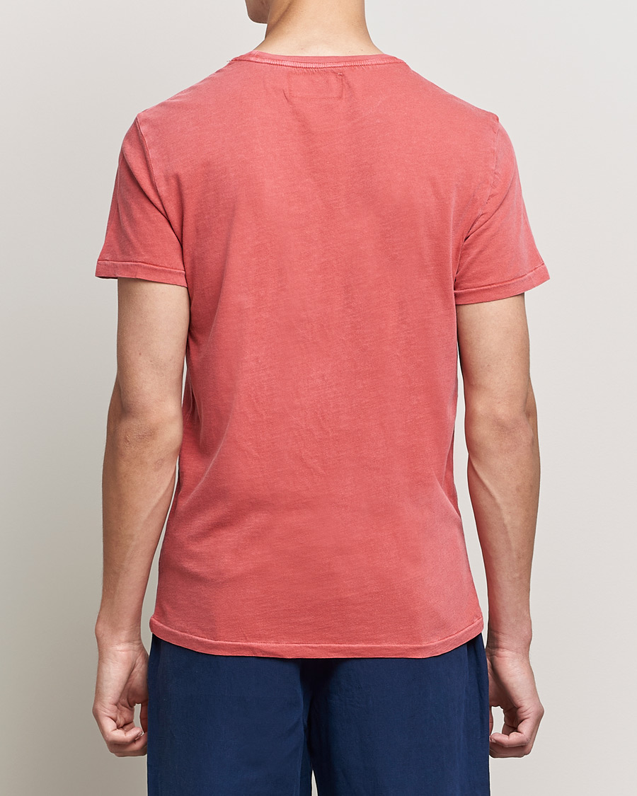 Homme | T-shirts | Polo Ralph Lauren | Washed Crew Neck Pocket Tee Starboard Red